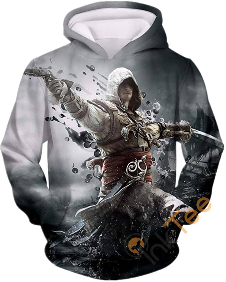 Cosplay Print Pullover Front Pocket Hoodie 3D