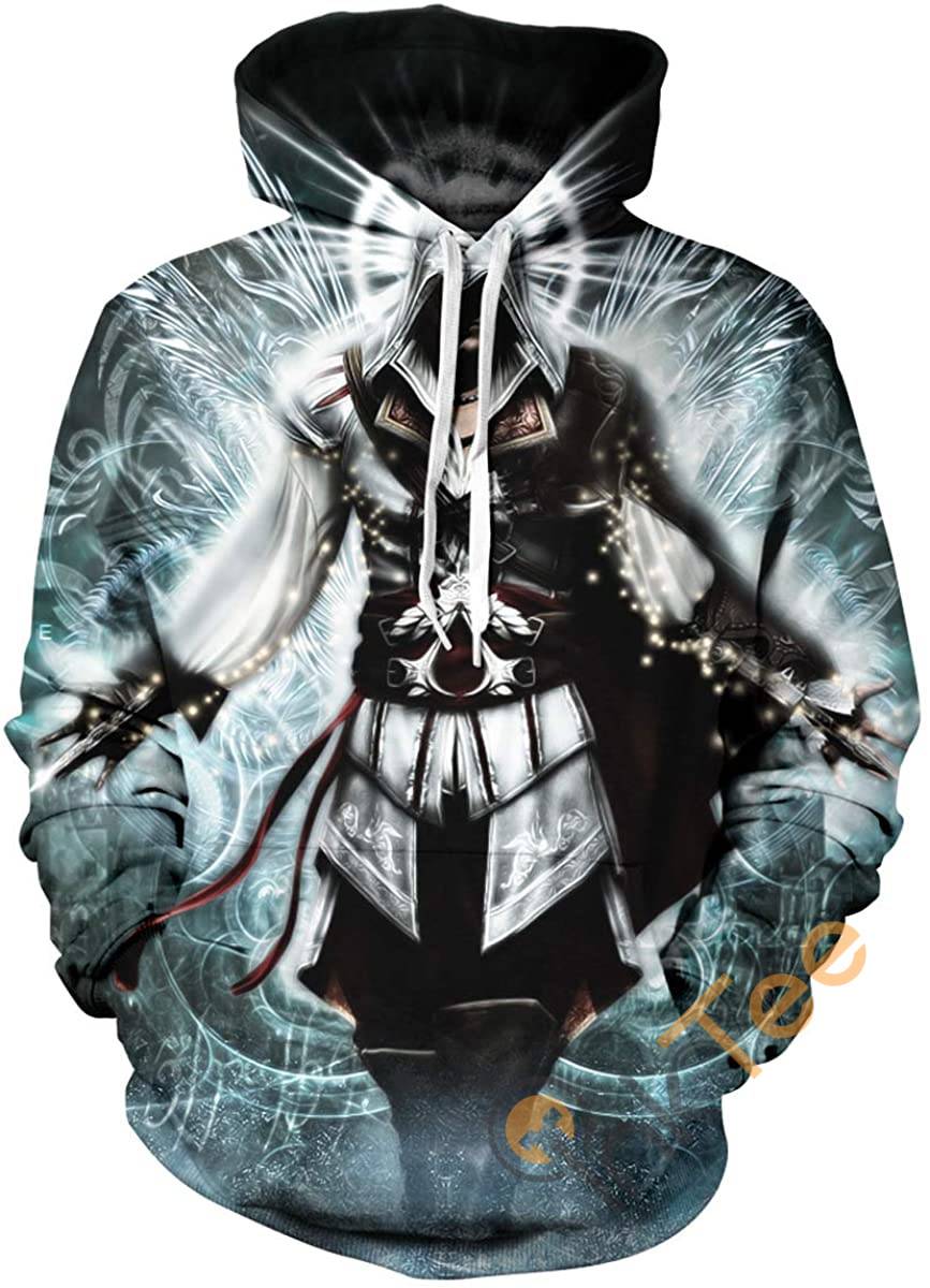 Cosplay Print Pullover Front Pocket Hoodie 3D