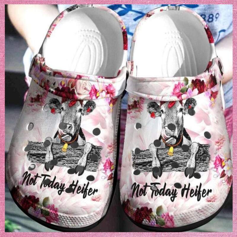 Cow Not Today Heifer Crocs Clog Shoes