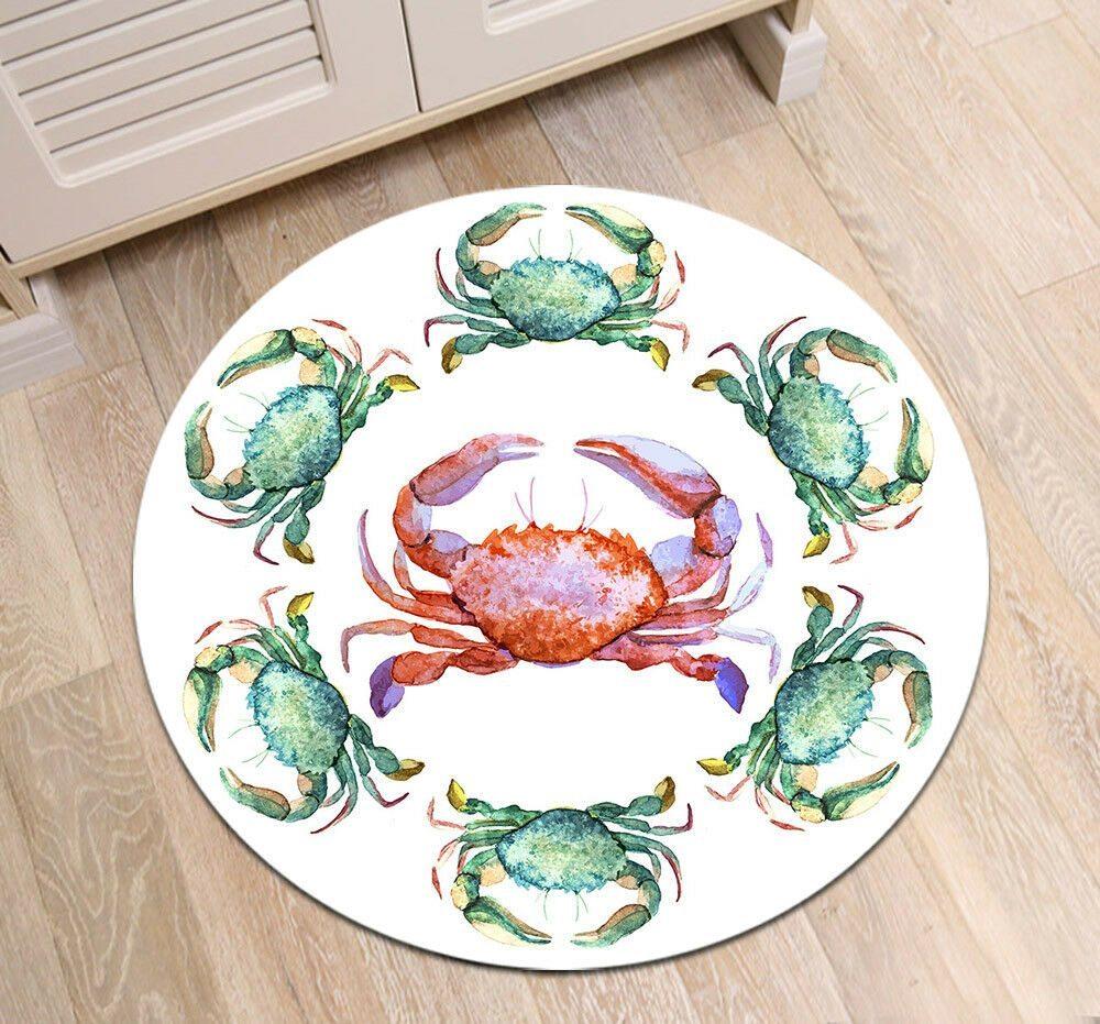Crab Limited Edition Round Rug