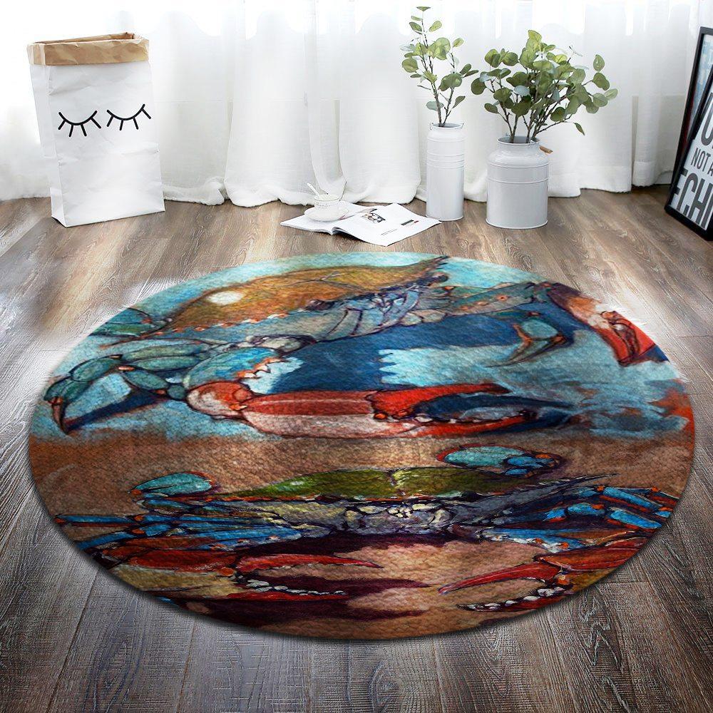 Crab Limited Edition Round Rug
