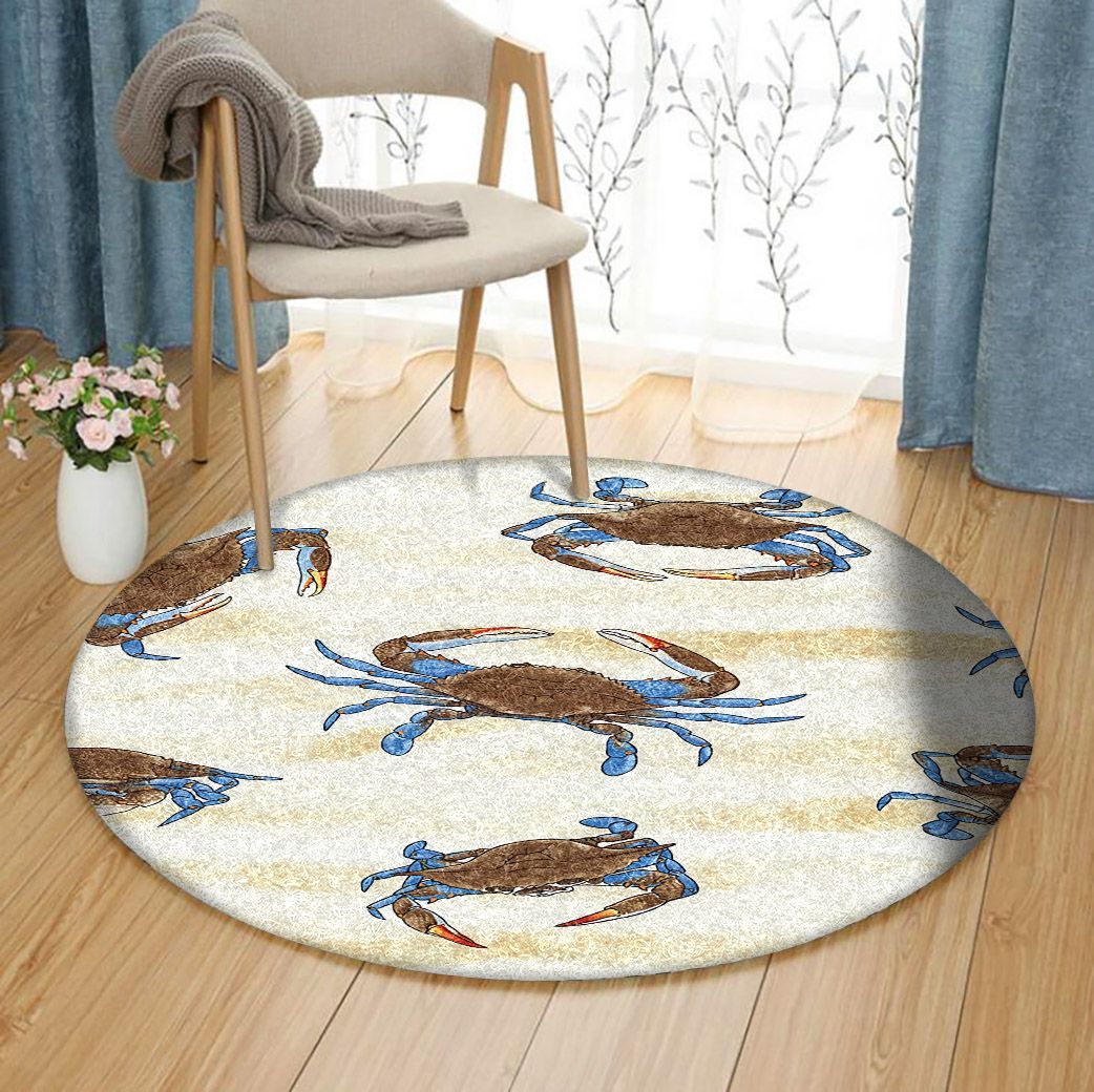 Crabs Limited Edition Round Rug