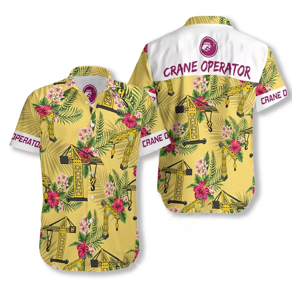Crane Operator Hawaiian shirts