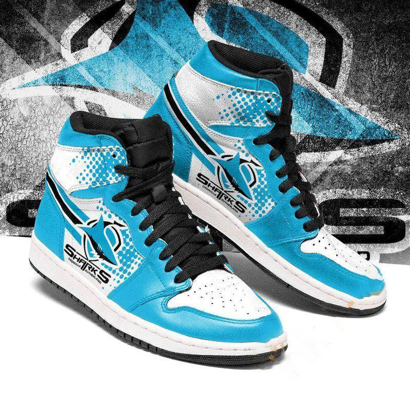Cronulla Sutherland Sharks Custom Sneaker Air Jordan Shoes