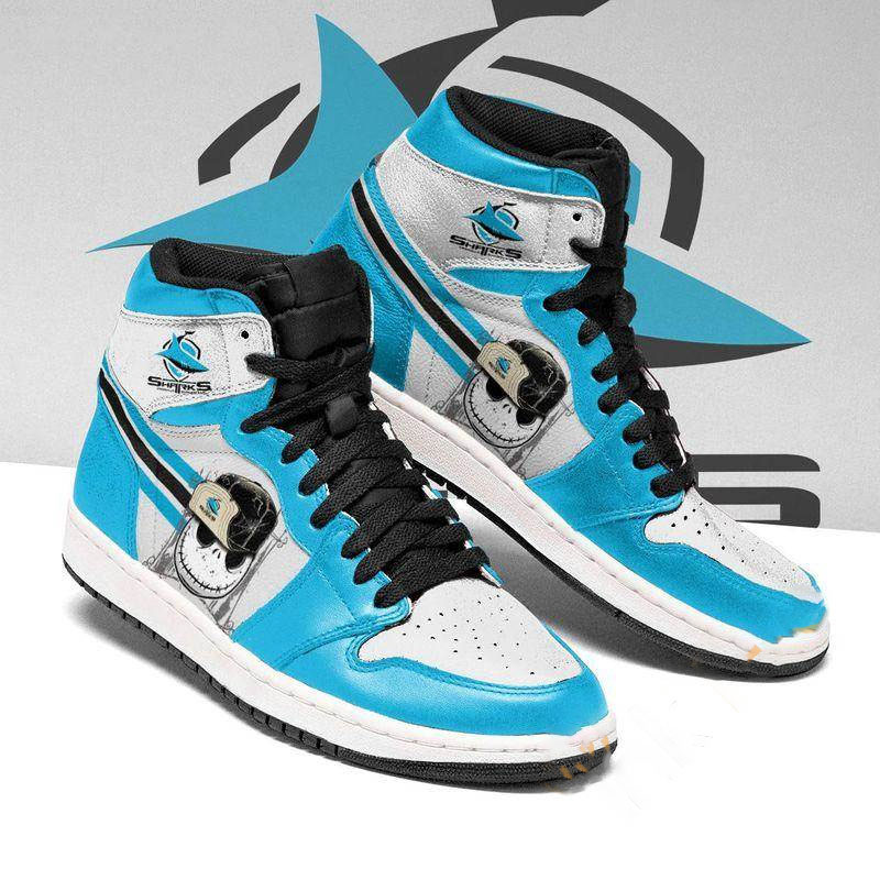 Cronulla Sutherland Sharks Custom Sneaker Air Jordan Shoes