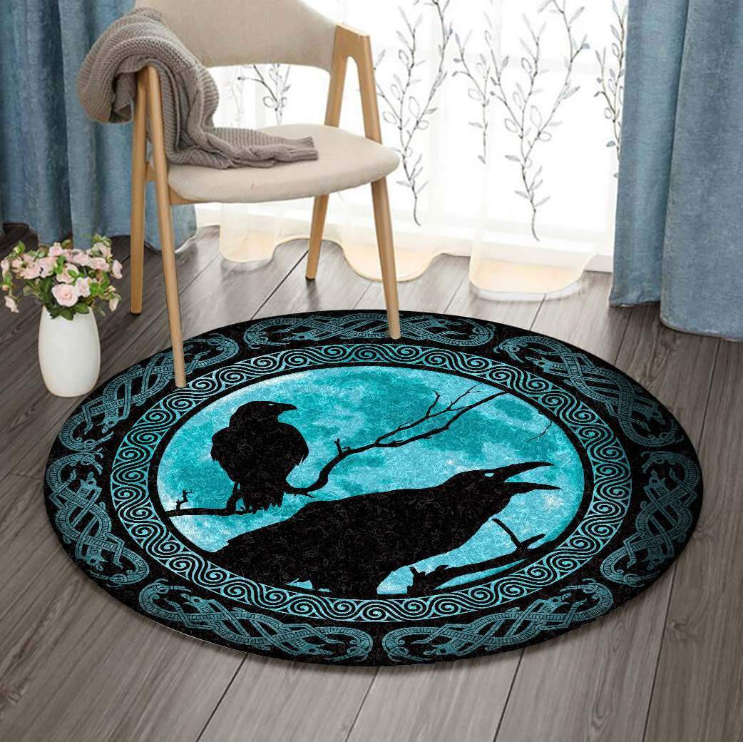 Crow Limited Edition Round Rug