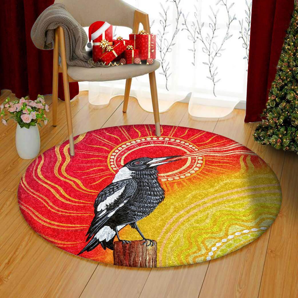 Crows Limited Edition Round Rug