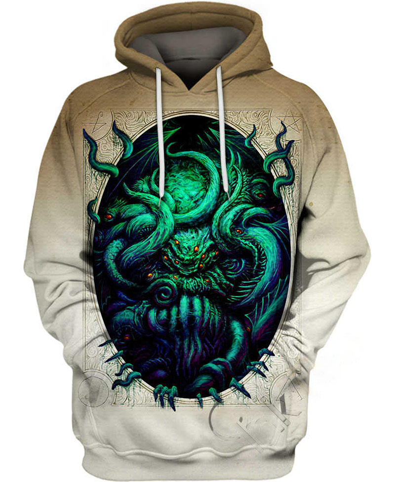 Cthulhu Hoodie 3D