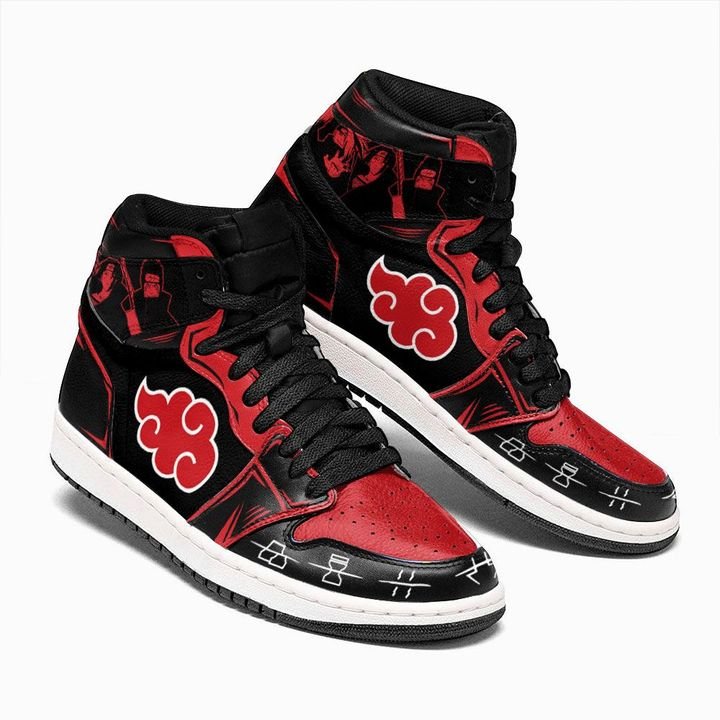 Custom Akatsuki Cloud Symbols Naruto Anime Fathers Day Gifts Air Jordan Shoes