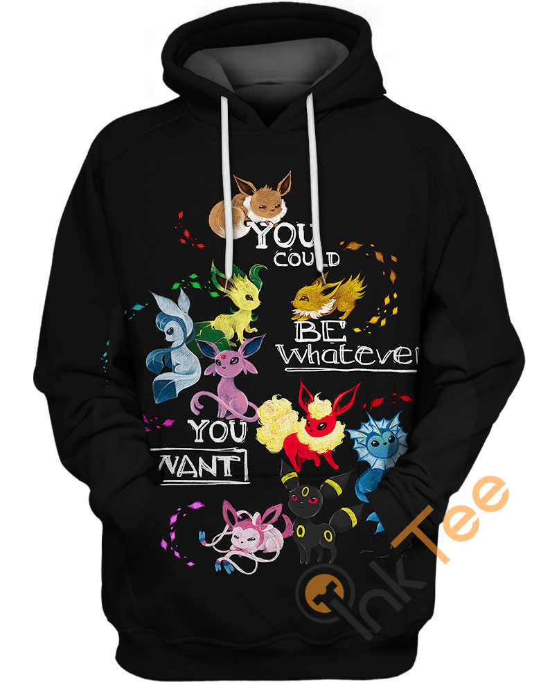 Cute Eevee Hoodie 3D