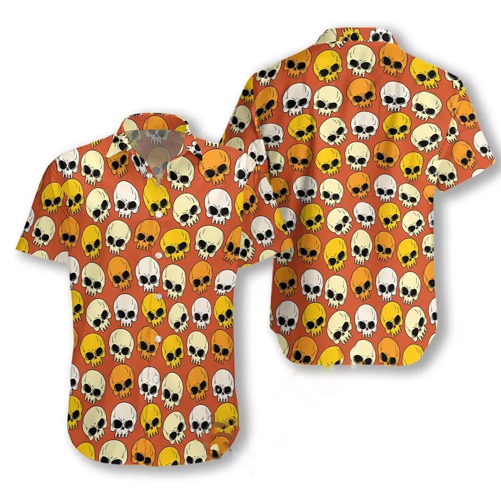 Cute Skull Hawaiian shirts