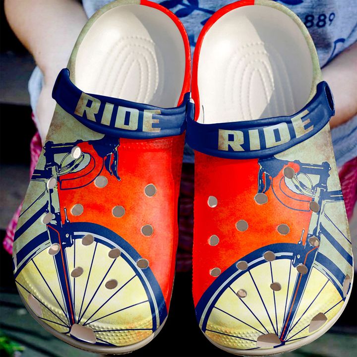 Cycling For Life Crocs Clog Shoes