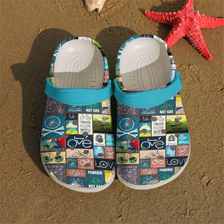 Cycling Good Day To Ride Crocs Clog Shoes