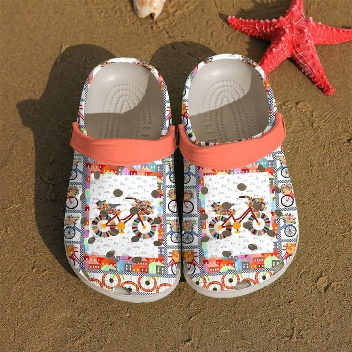 Cycling Lovers Crocs Clog Shoes