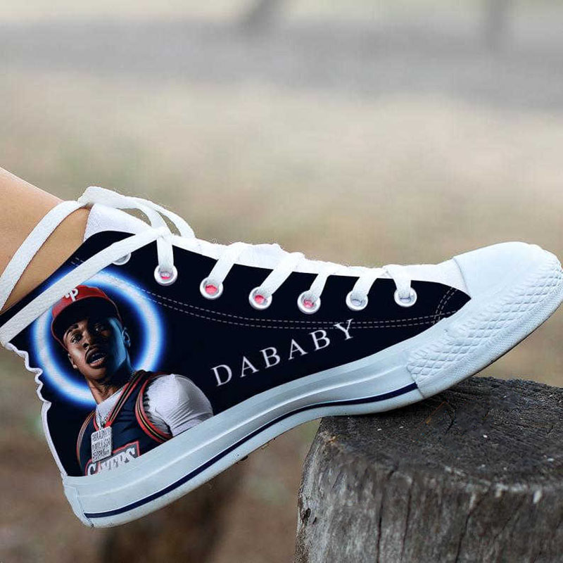 Dababy Custom Rapper Music High Top Shoes