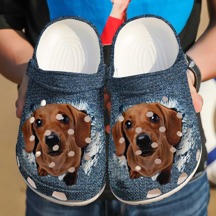 Dachshund Baby Crocs Clog Shoes