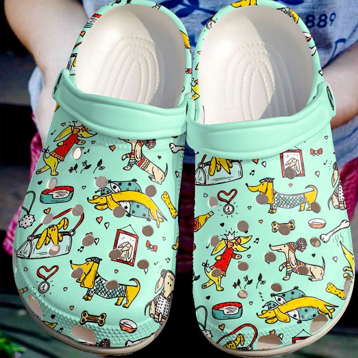 Dachshund Collection Crocs Clog Shoes