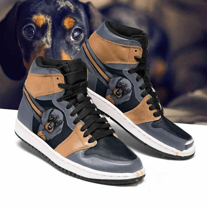 Dachshund Custom Air Jordan Shoes