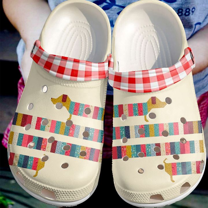 Dachshund Doxie Love Crocs Clog Shoes