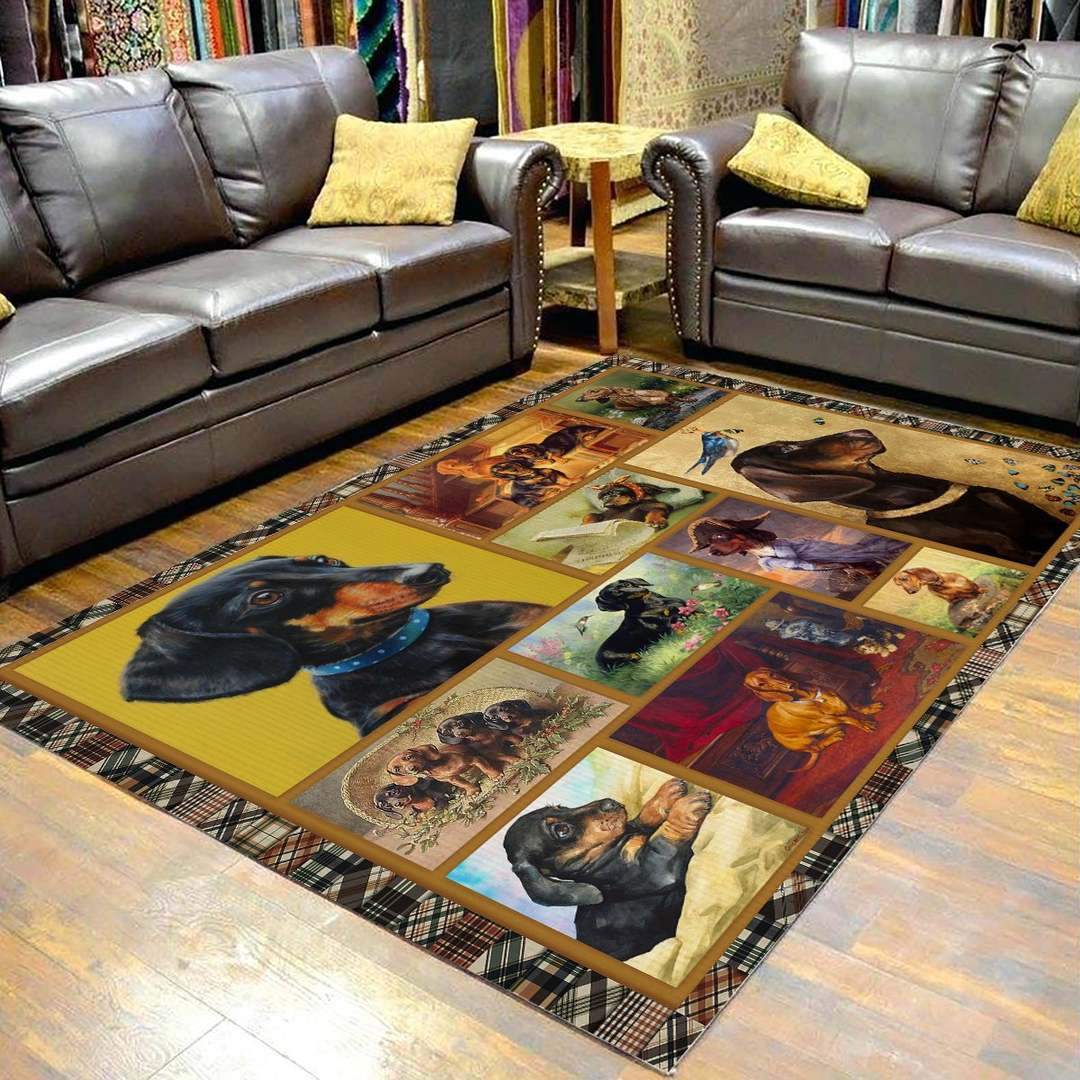 Dachshund Story Limited Edition Rug