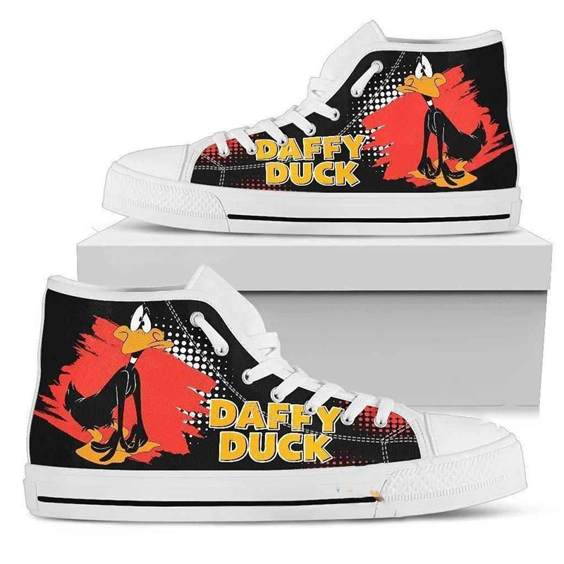 Daffy Duck High Top Shoes