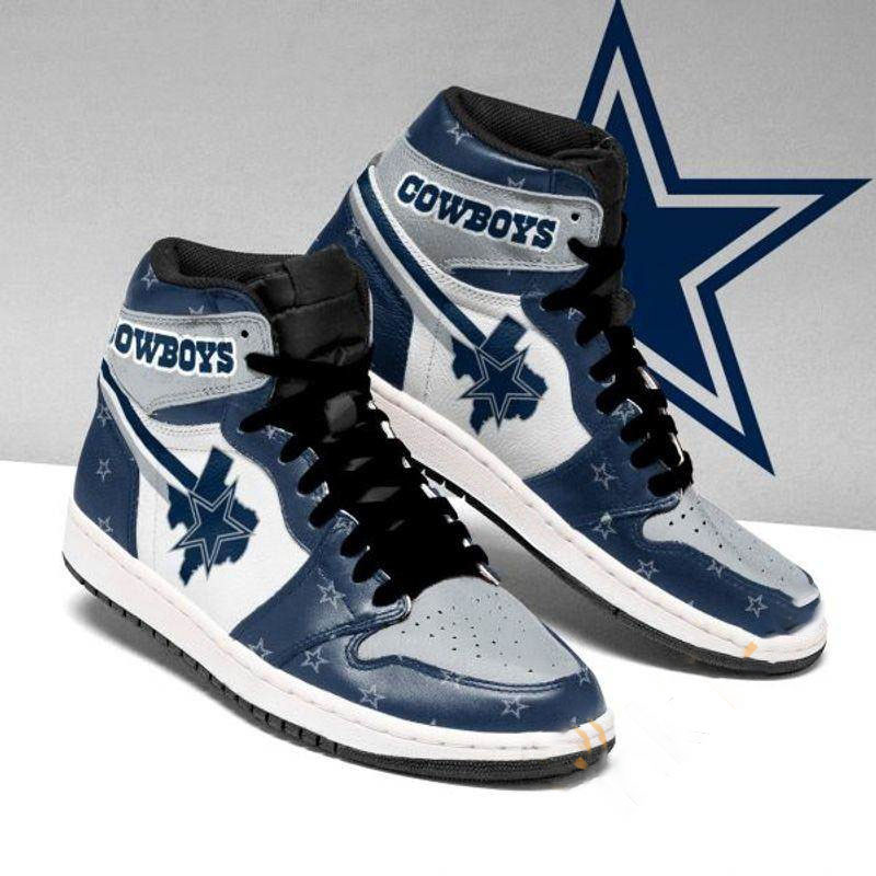Dallas Cowboys Custom Air Jordan Shoes