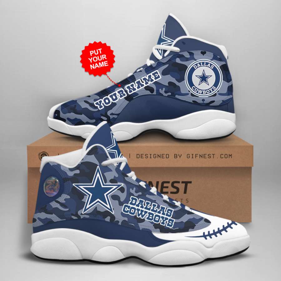 Dallas Cowboys Custom Air Jordan Shoes