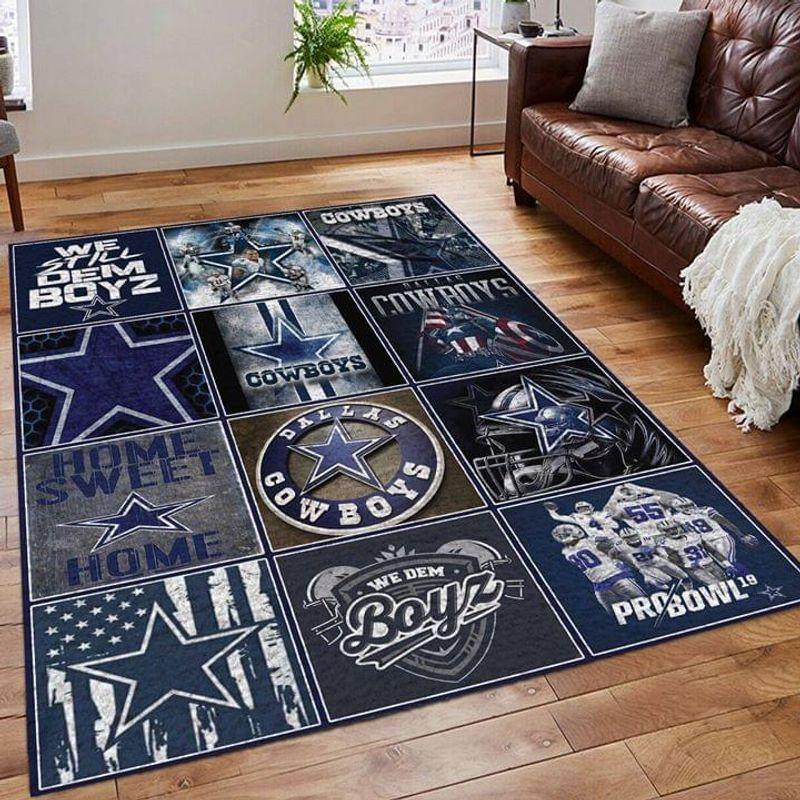 Dallas Cowboys Fan Nfl Football Team Nice Gift Area Limited Edition Rug