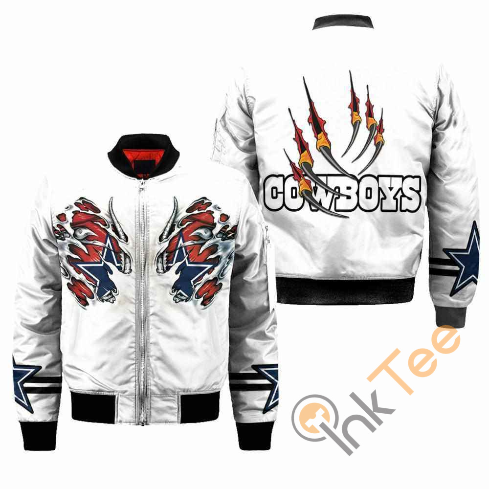 Dallas Cowboys NFL Claws Apparel Best Christmas Gift For Fans Bomber Jacket