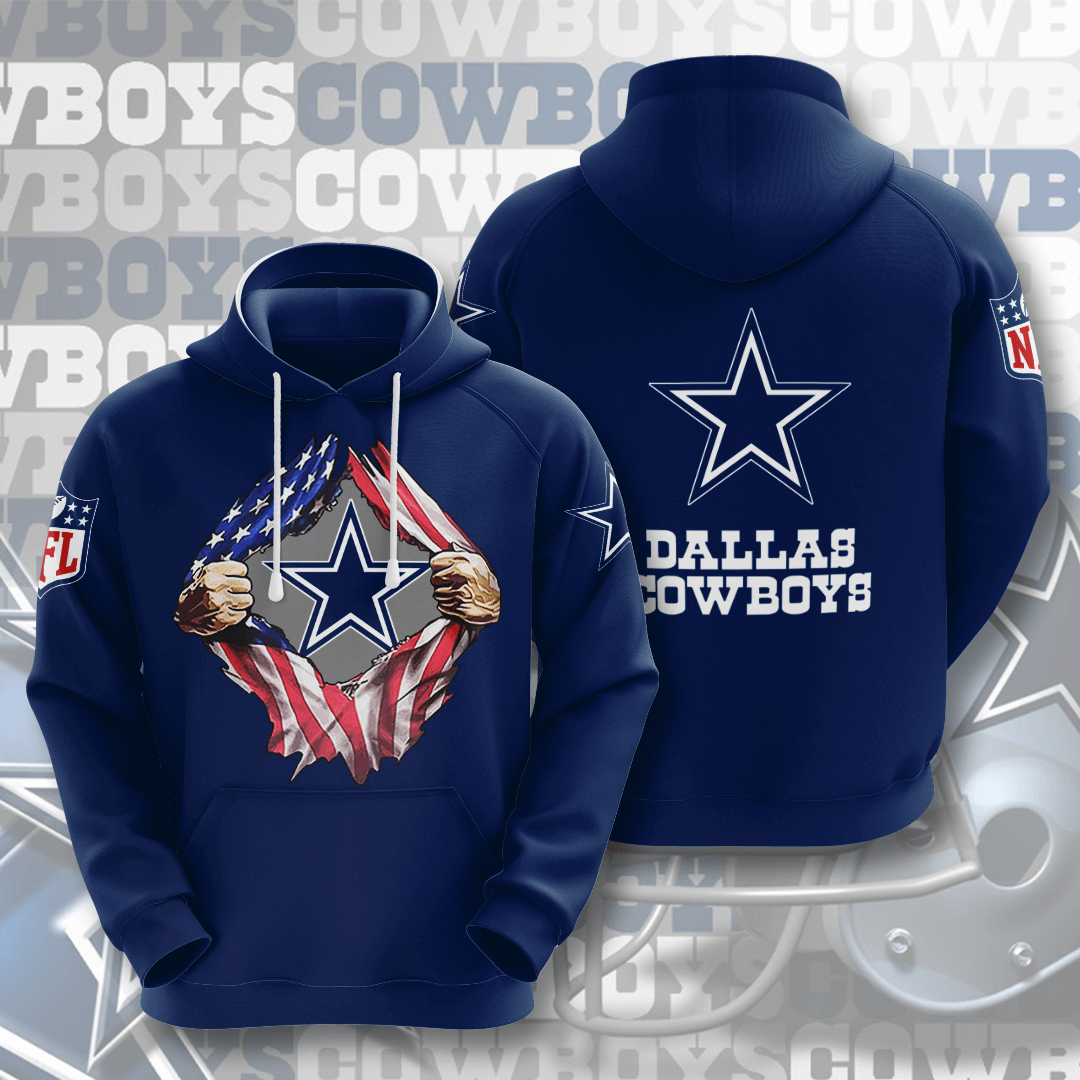 Dallas Cowboys Custom Hoodie 3D