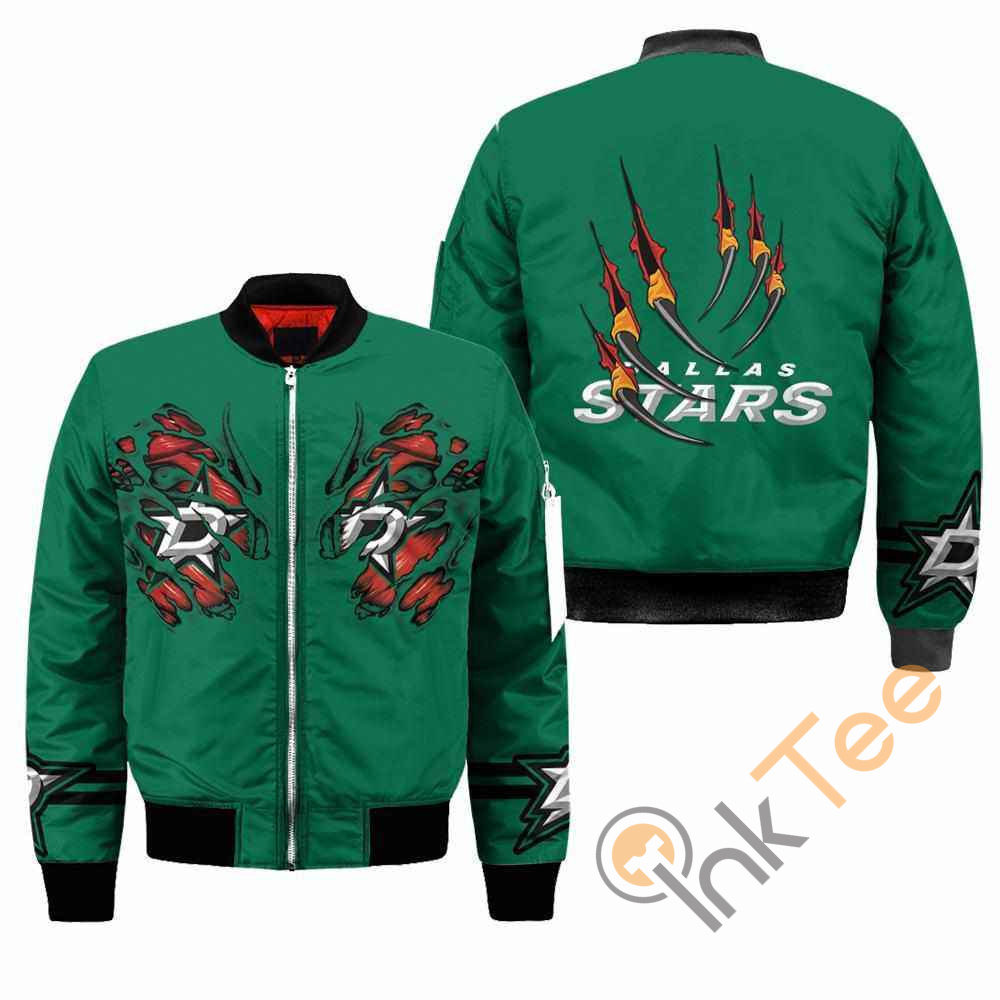 Dallas Stars NHL Claws Apparel Best Christmas Gift For Fans Bomber Jacket