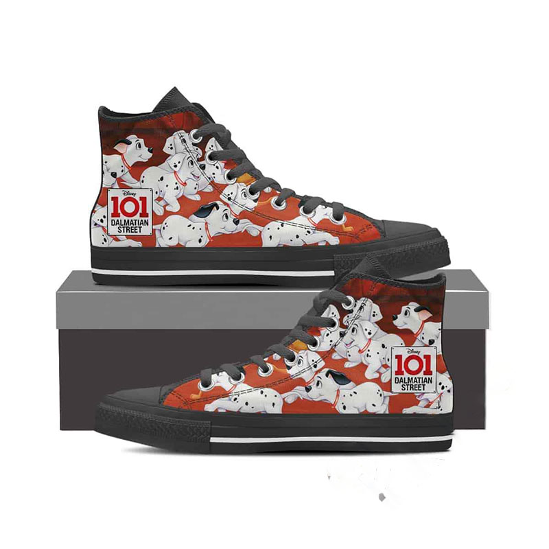 Dalmatians High Top Shoes