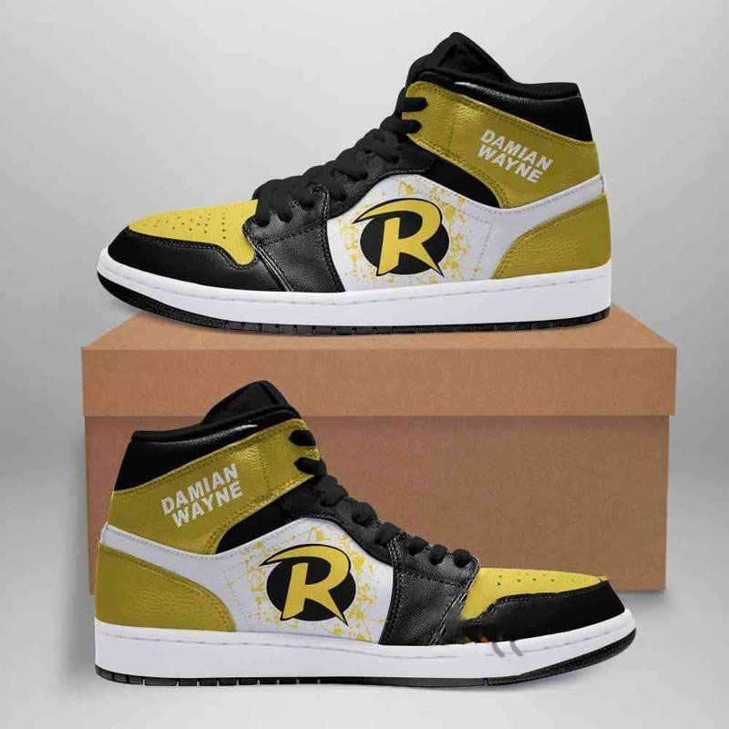 Damian Wayne Dc Comics Custom Air Jordan Shoes