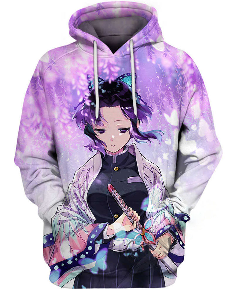 Dance Of Shinobu Kocho Hoodie 3D
