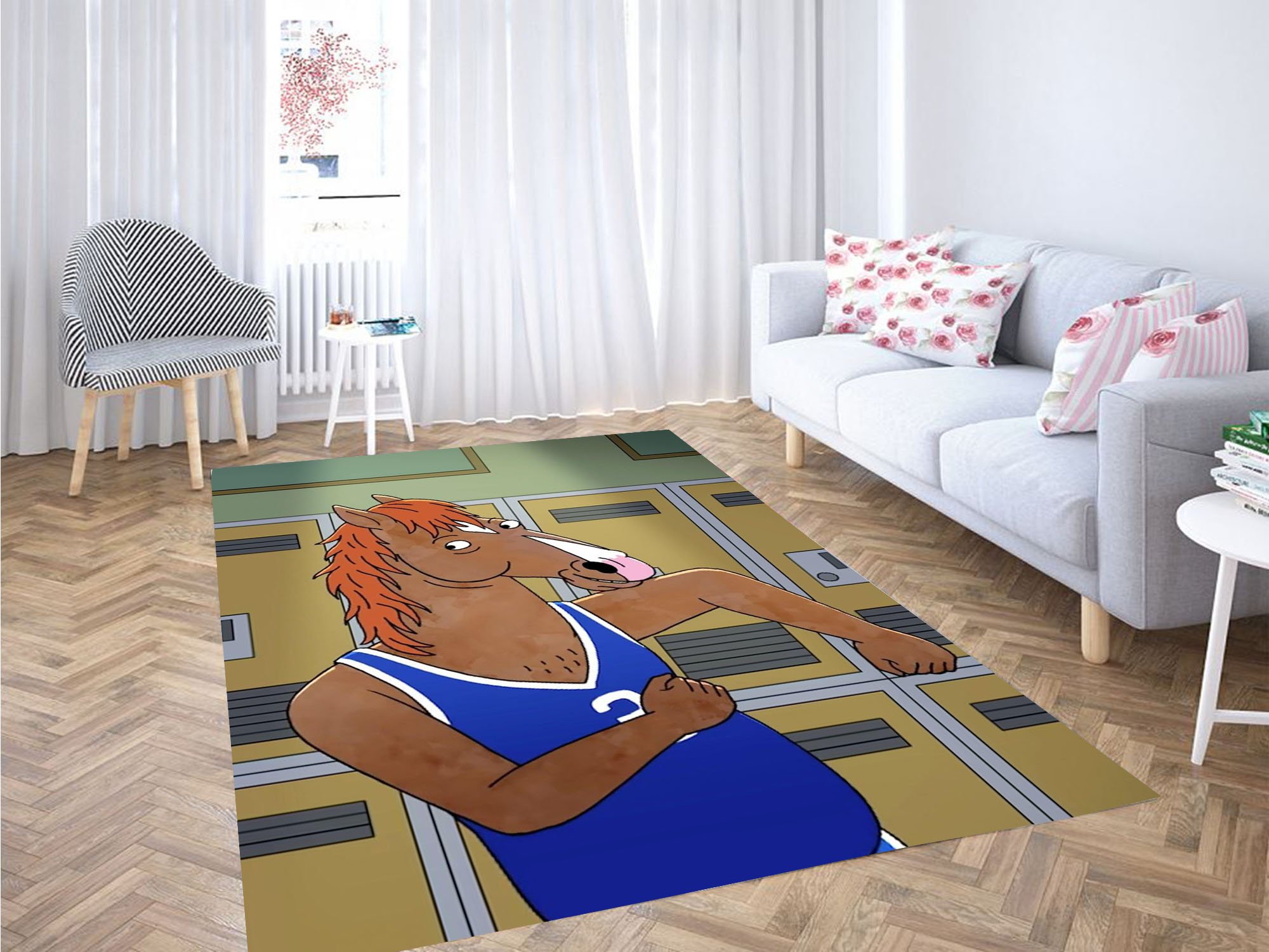 Dancing Bojack Horseman Carpet Rug