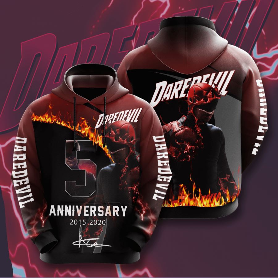 Daredevil Custom Hoodie 3D