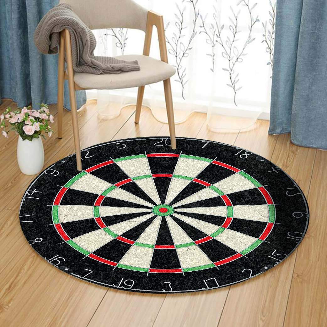 Dart Game Limited Edition Round Rug