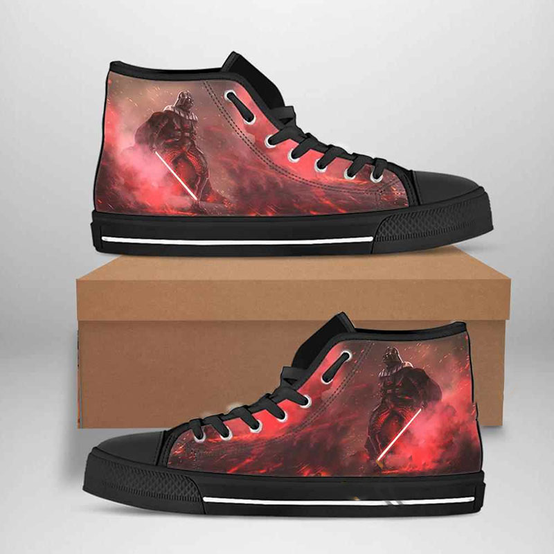 Darth Vader Star Wars Best Movie Character High Top Shoes