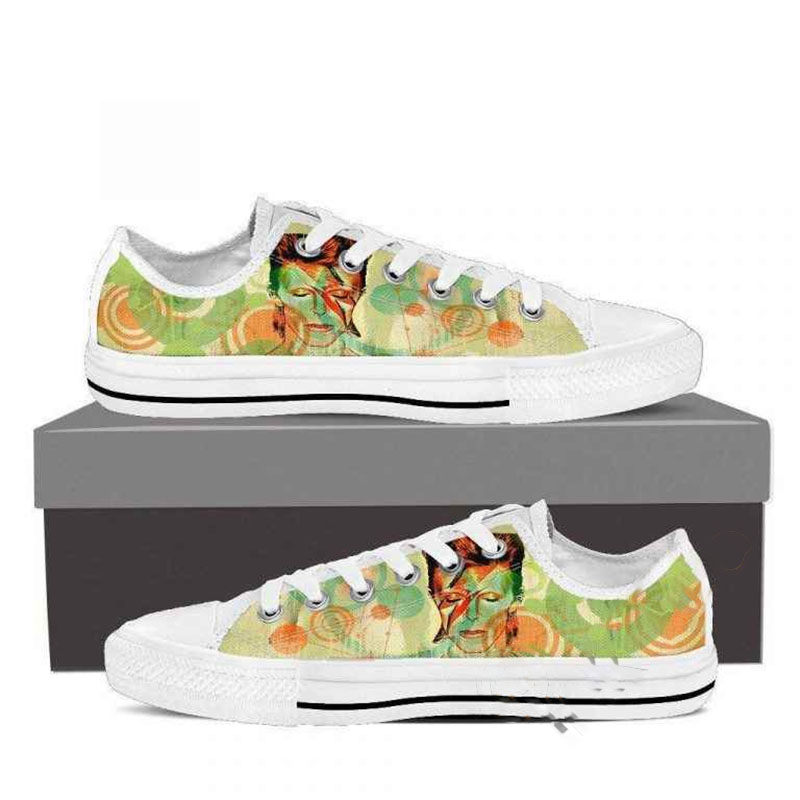 David Bowie Low Top Shoes