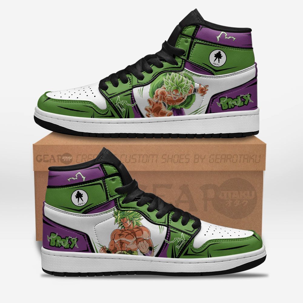 Db Super Broly Jd Dragon Ball Anime Air Jordan Shoes