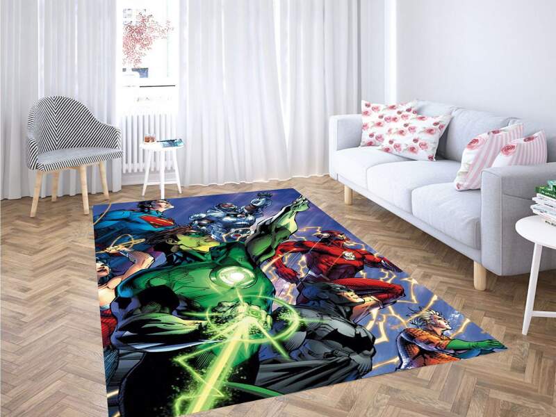Dc Comics Character Carpet Rug