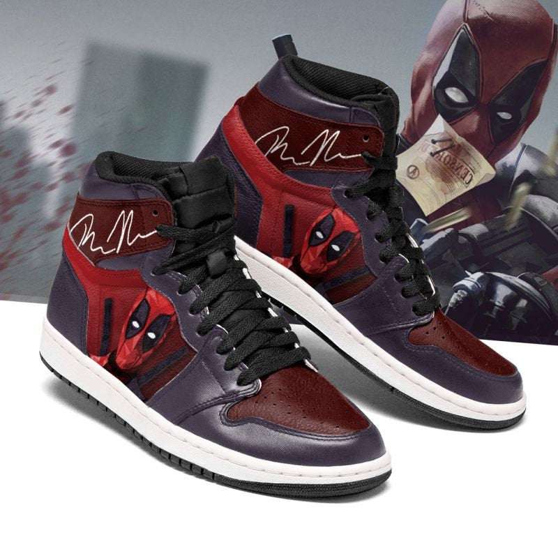 Deadpool Personalized Custom Air Jordan Shoes