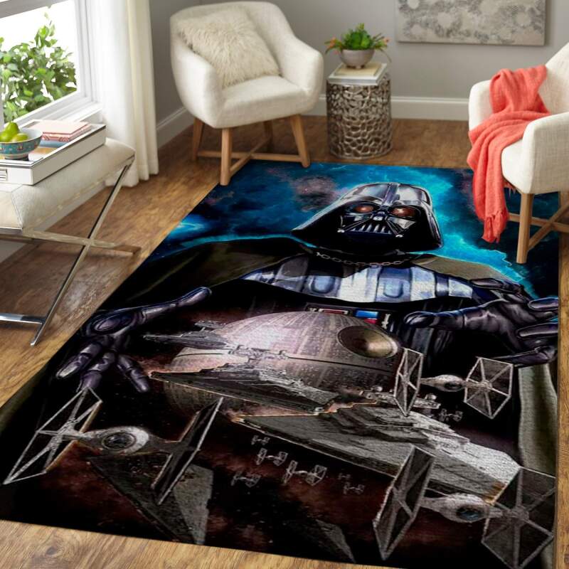 Death Star & Darth Vader Area Limited Edition Rug