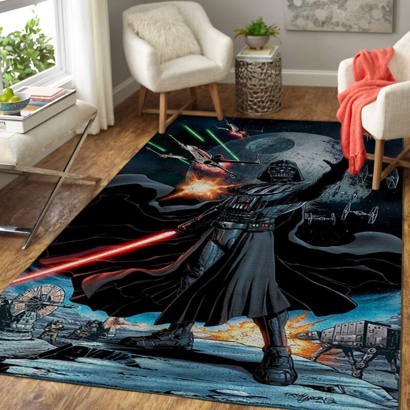 Death Star & Darth Vader Area Limited Edition Rug