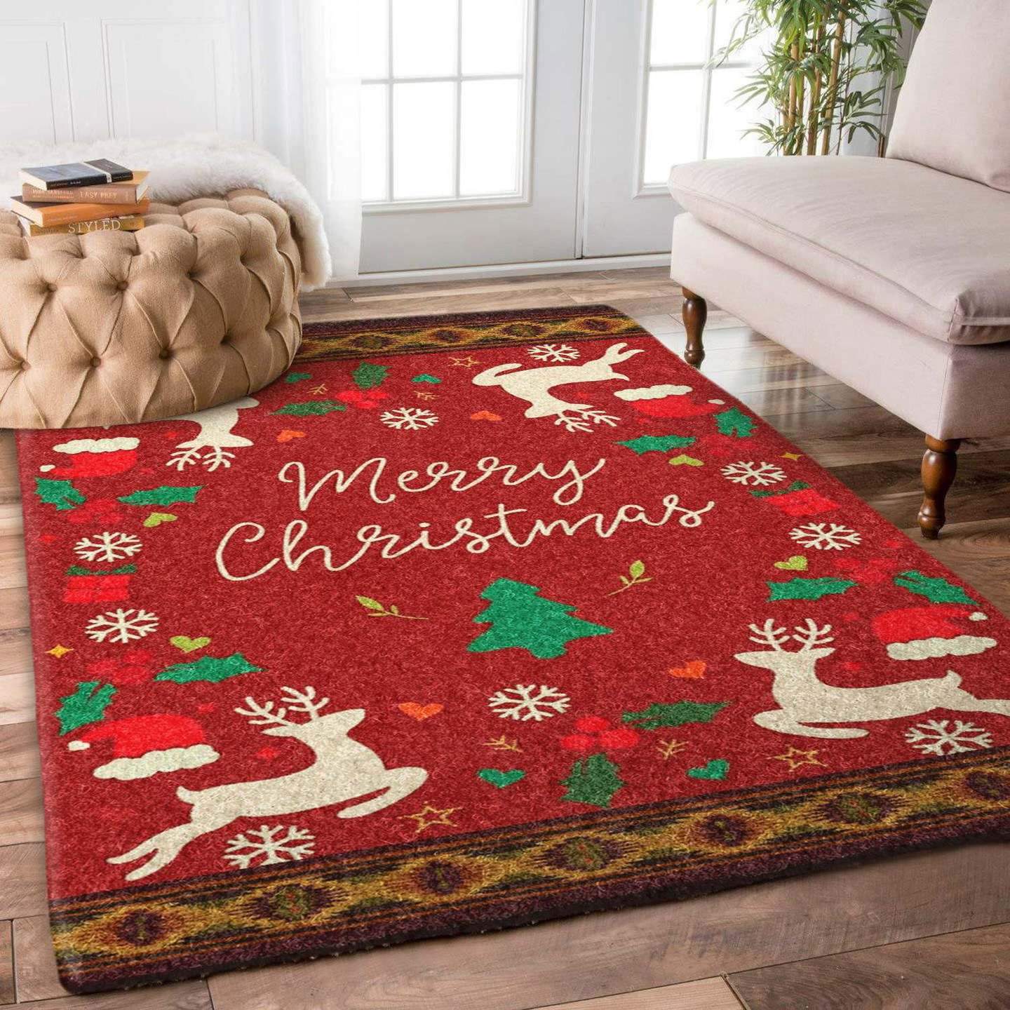 Deer Christmas Limited Edition Rug
