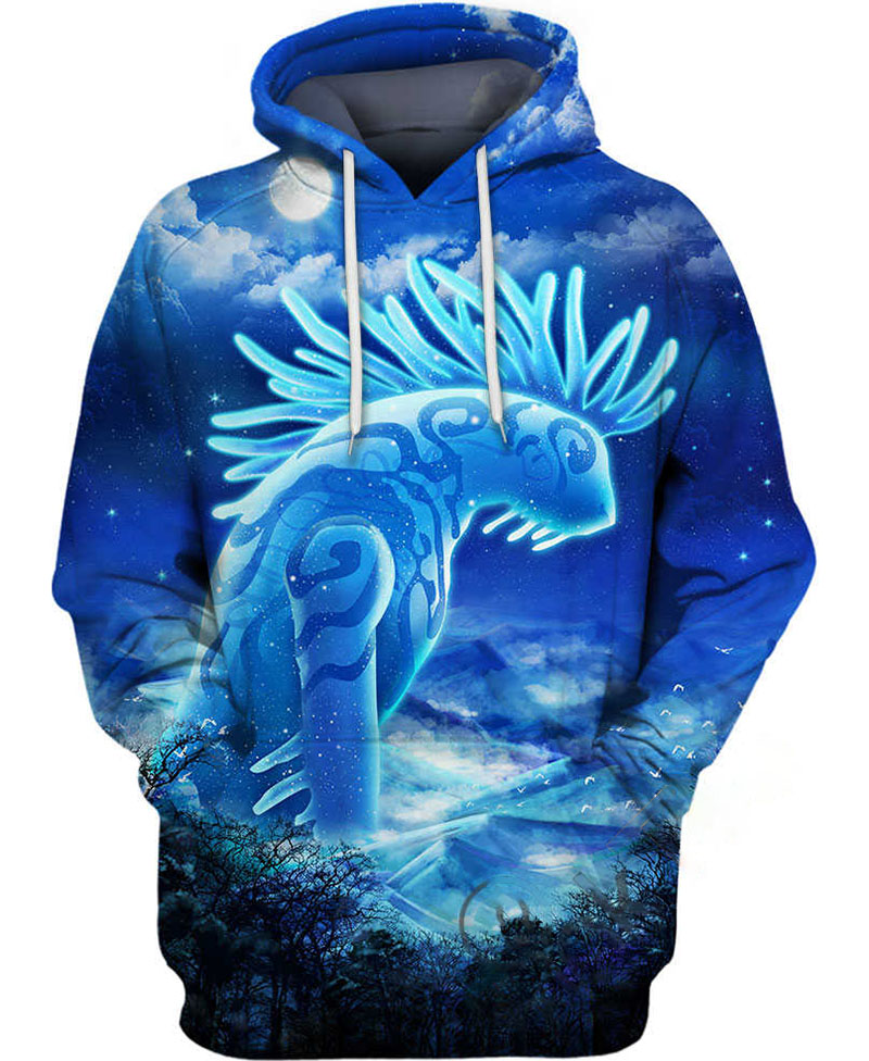 Deer God Mononoke Hoodie 3D