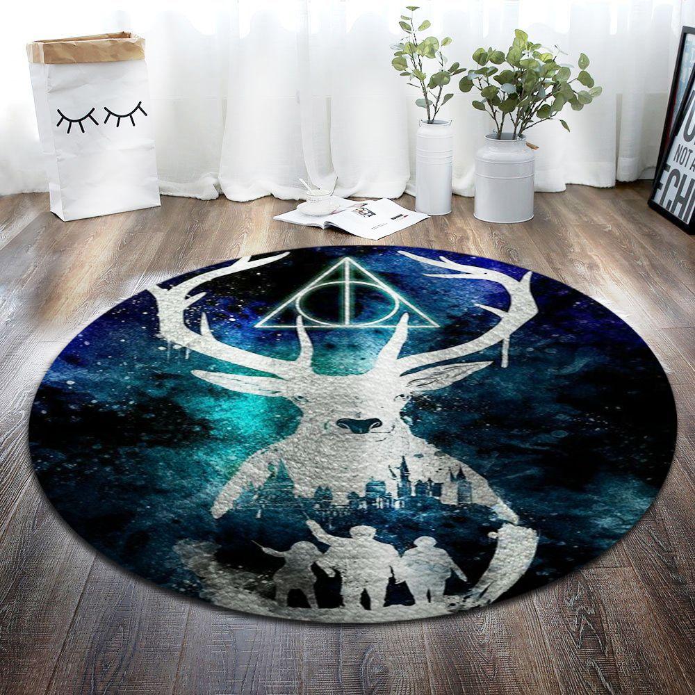 Deer Limited Edition Round Rug