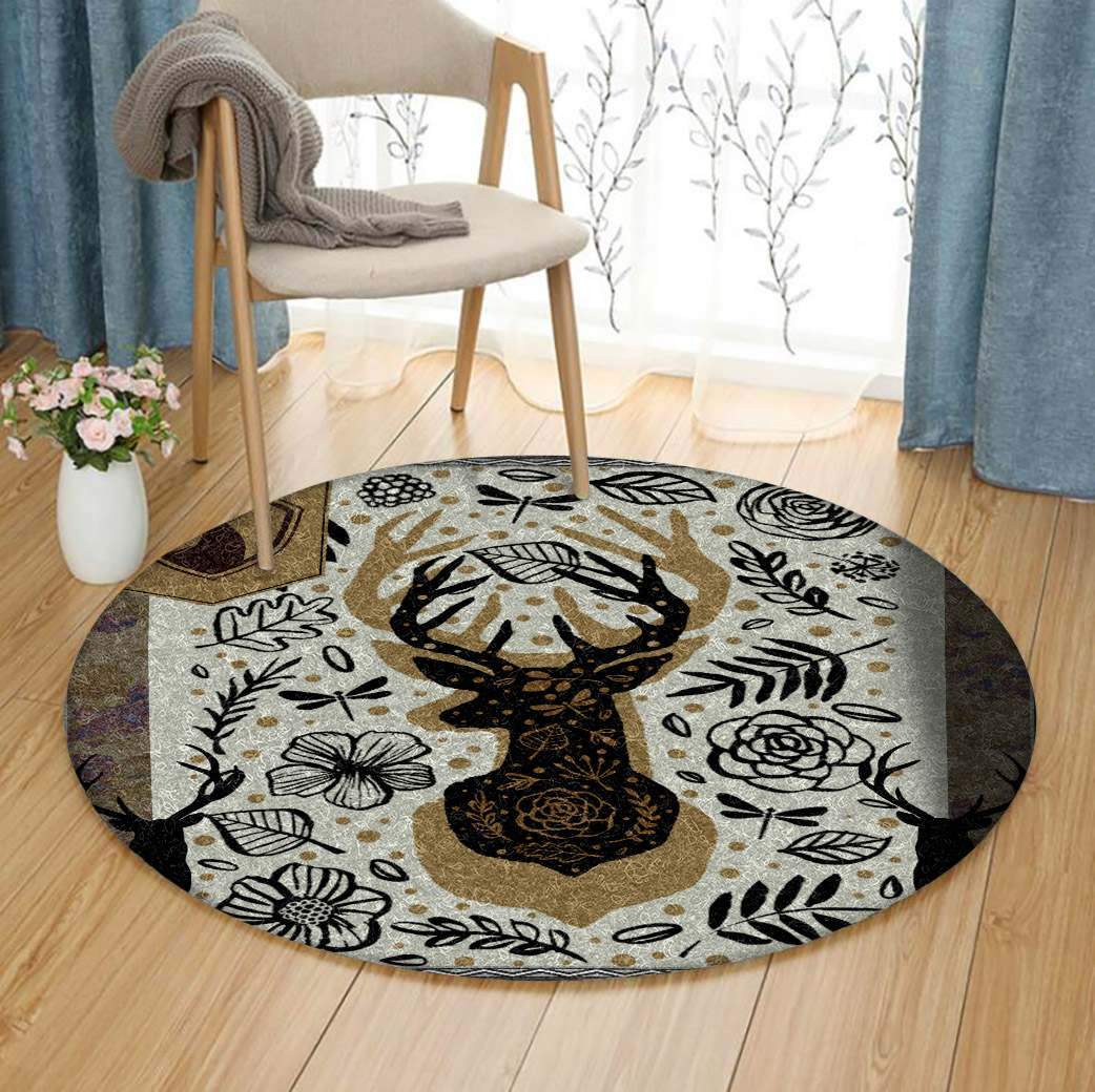 Deer Limited Edition Round Rug