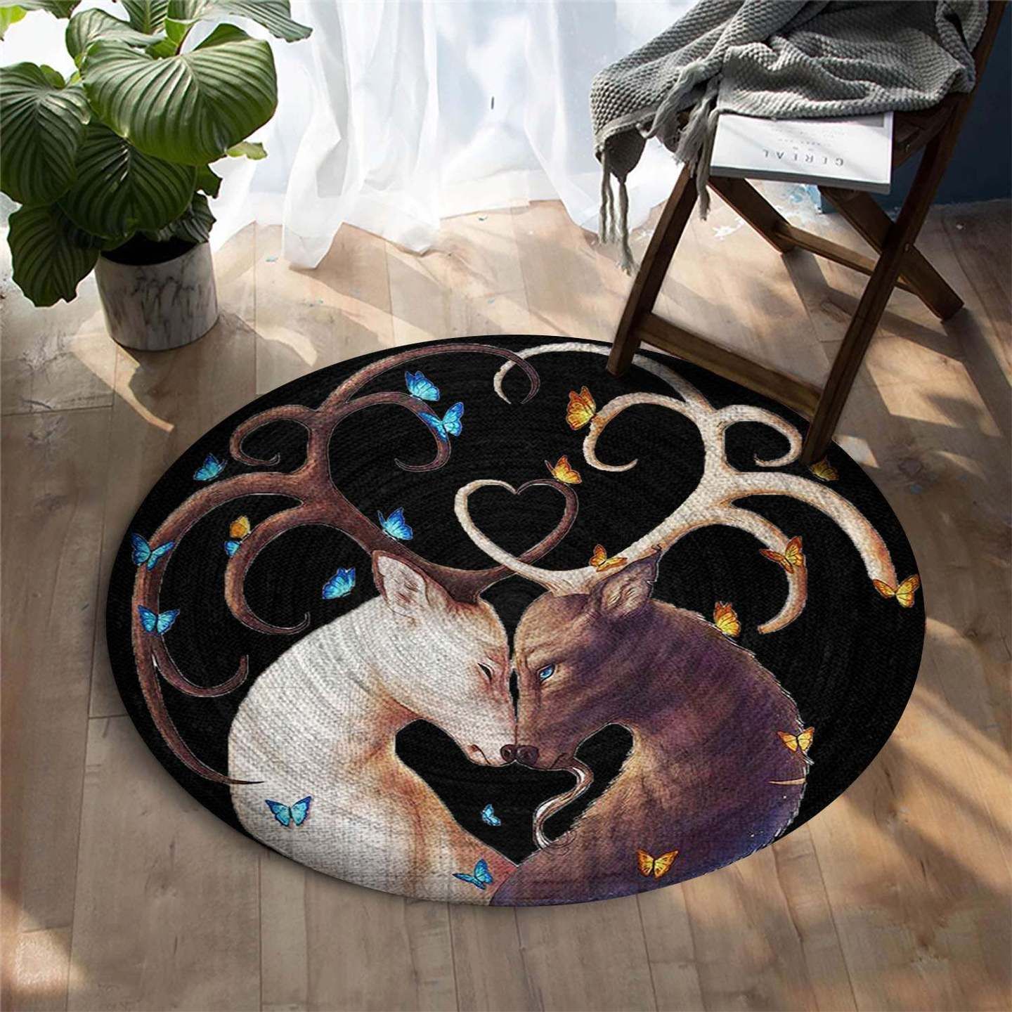 Deer Limited Edition Round Rug