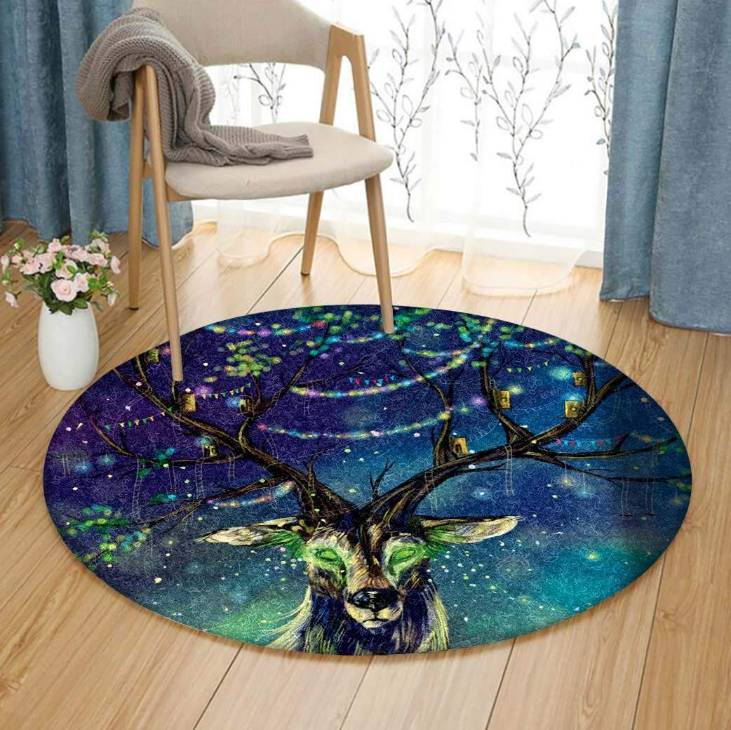 Deer Limited Edition Round Rug